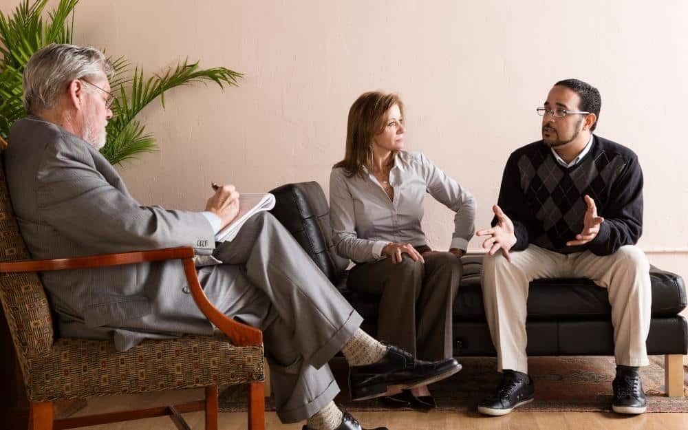 picture of couples therapy not working to fix a sexless marriage